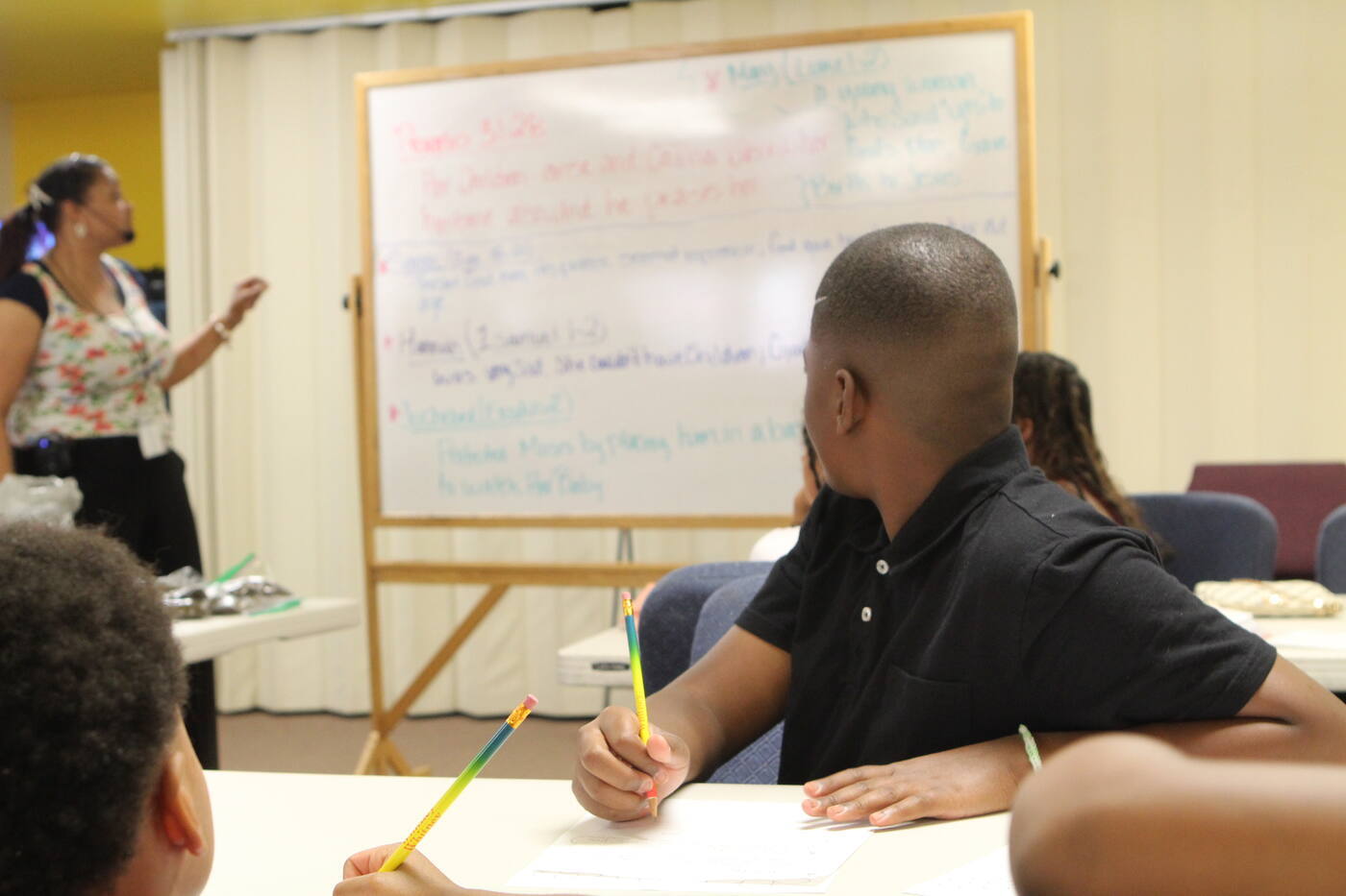 Youth group at FORGE Foundation